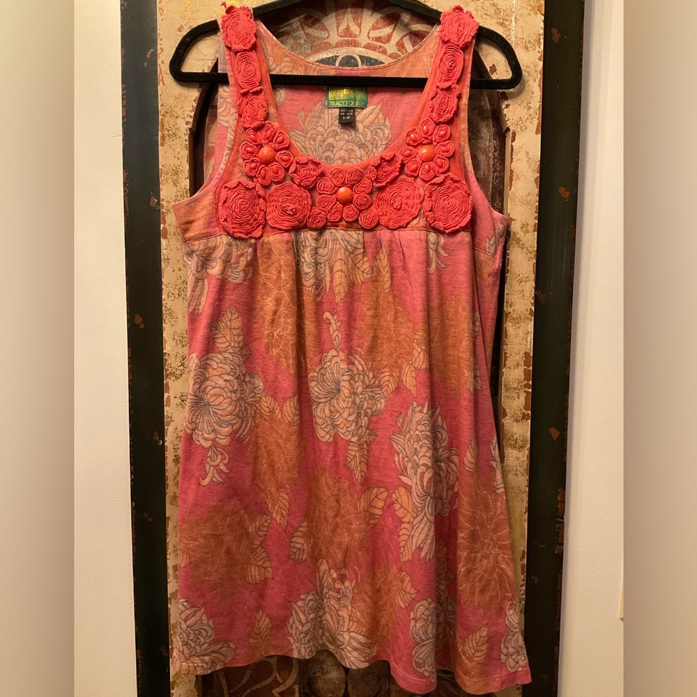 Green label Tracy Porter tunic tank